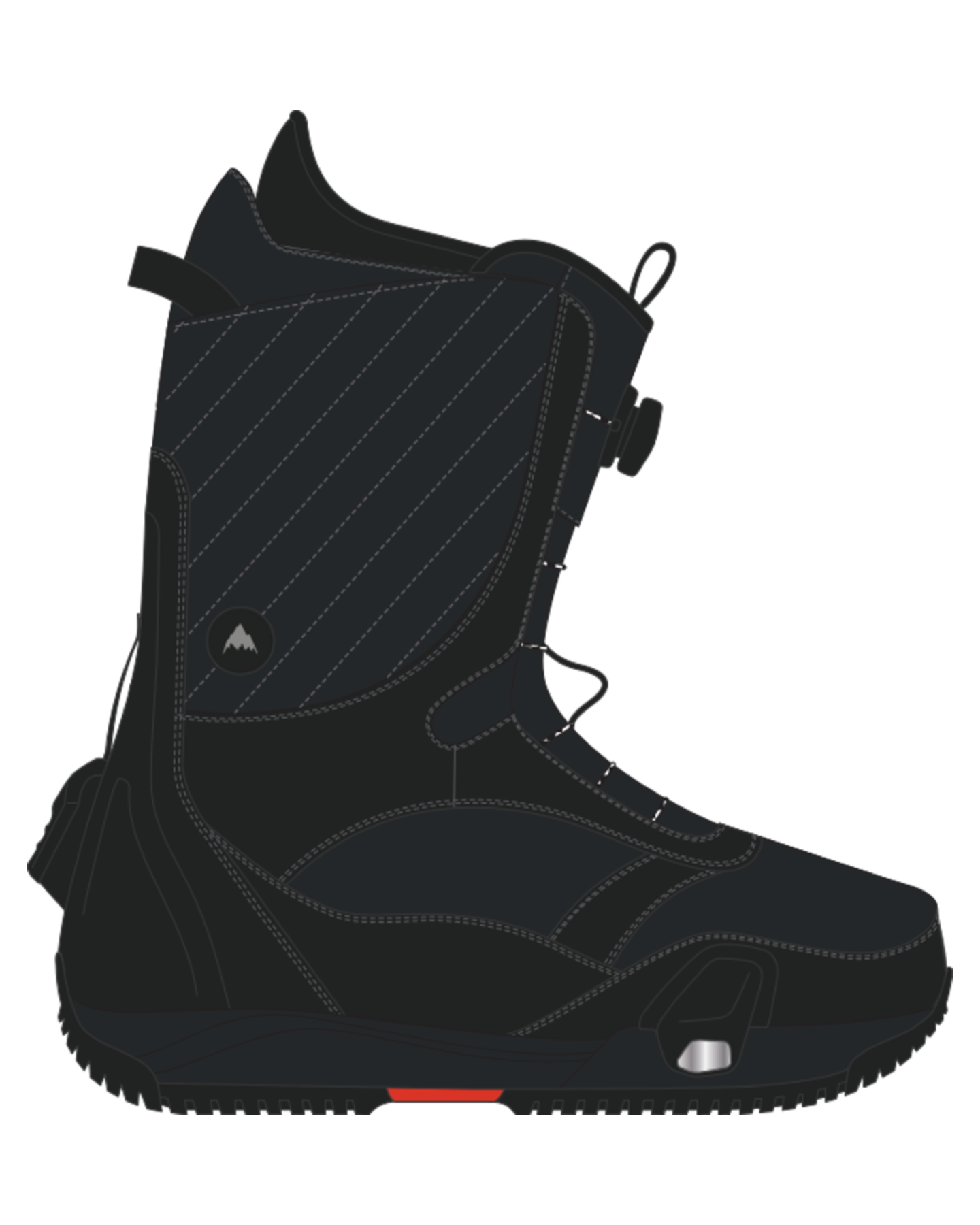 Burton Women's Limelight Step On® Snowboard Boots - Wide - Black Women's Snowboard Boots - Trojan Wake Ski Snow