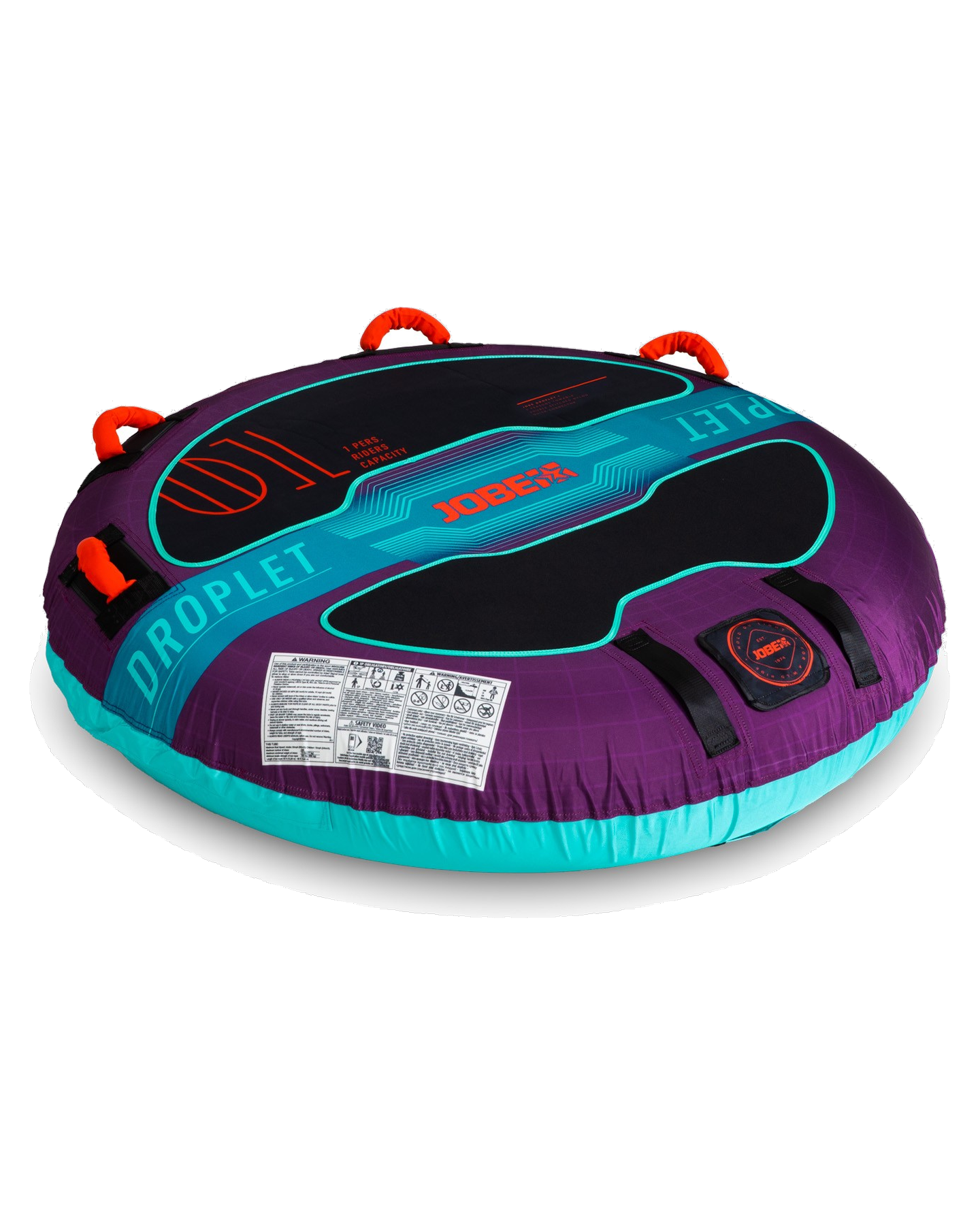 Jobe Droplet Tube - Purple Tubes - Trojan Wake Ski Snow