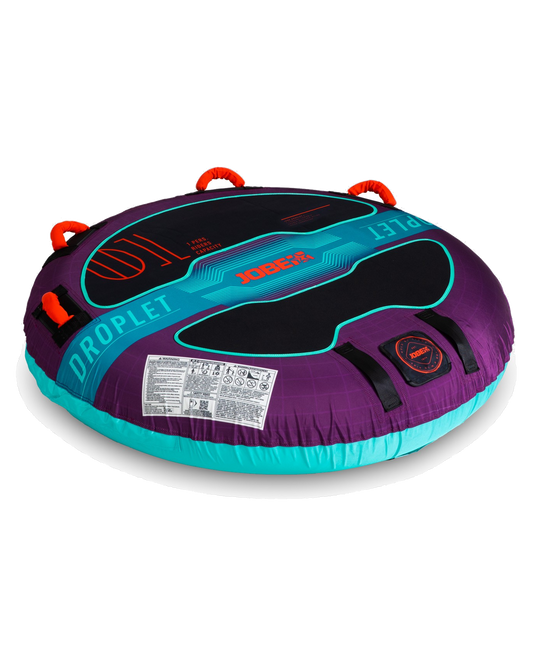 Jobe Droplet Tube - Purple Tubes - Trojan Wake Ski Snow