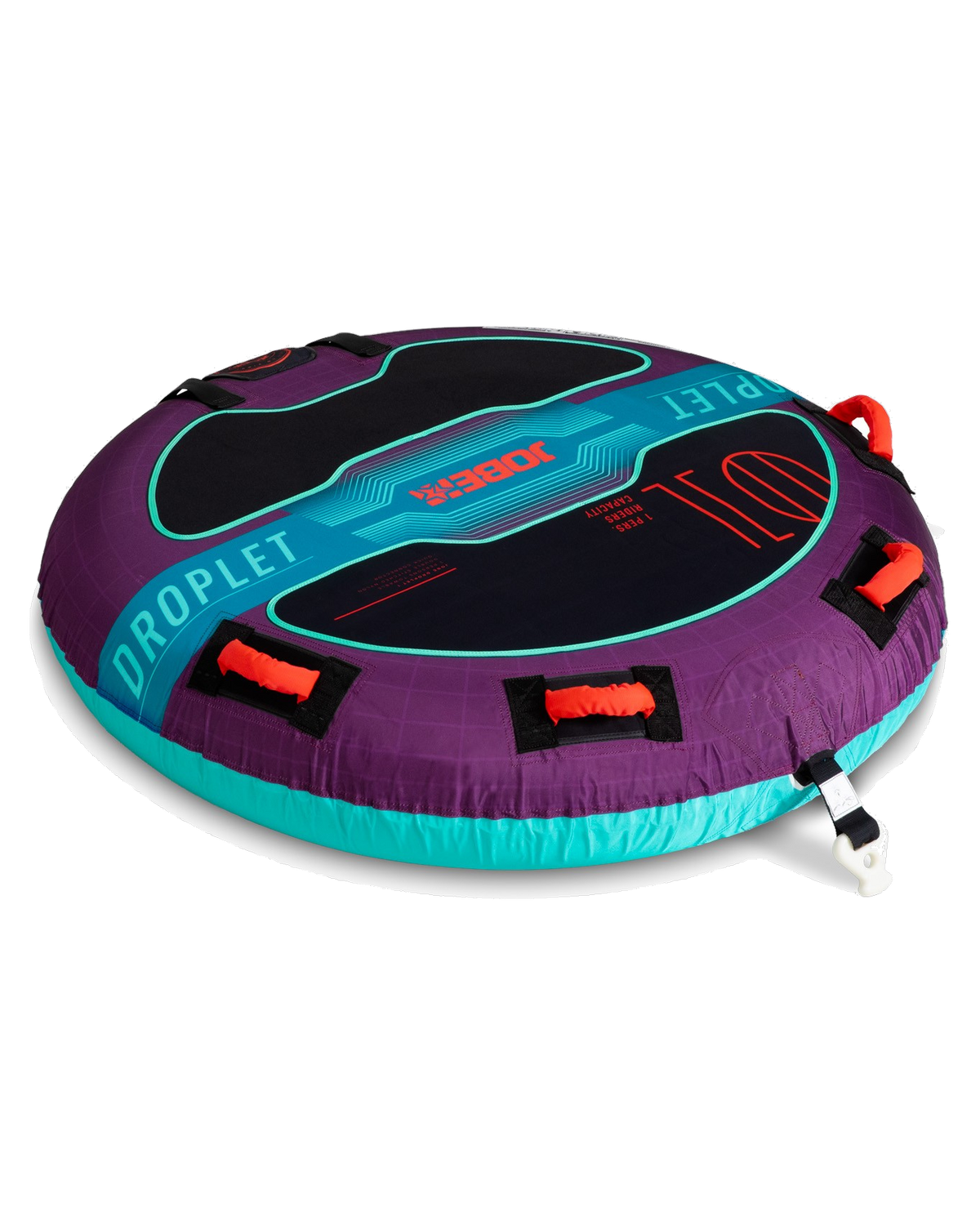 Jobe Droplet Tube - Purple Tubes - Trojan Wake Ski Snow