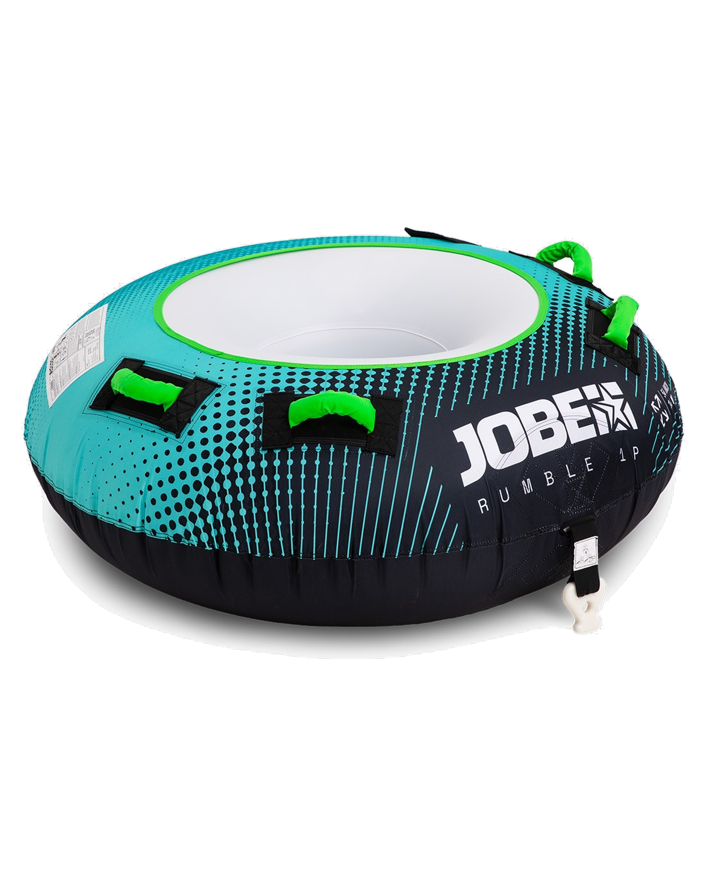 Jobe Rumble Tube - Teal Tubes - Trojan Wake Ski Snow