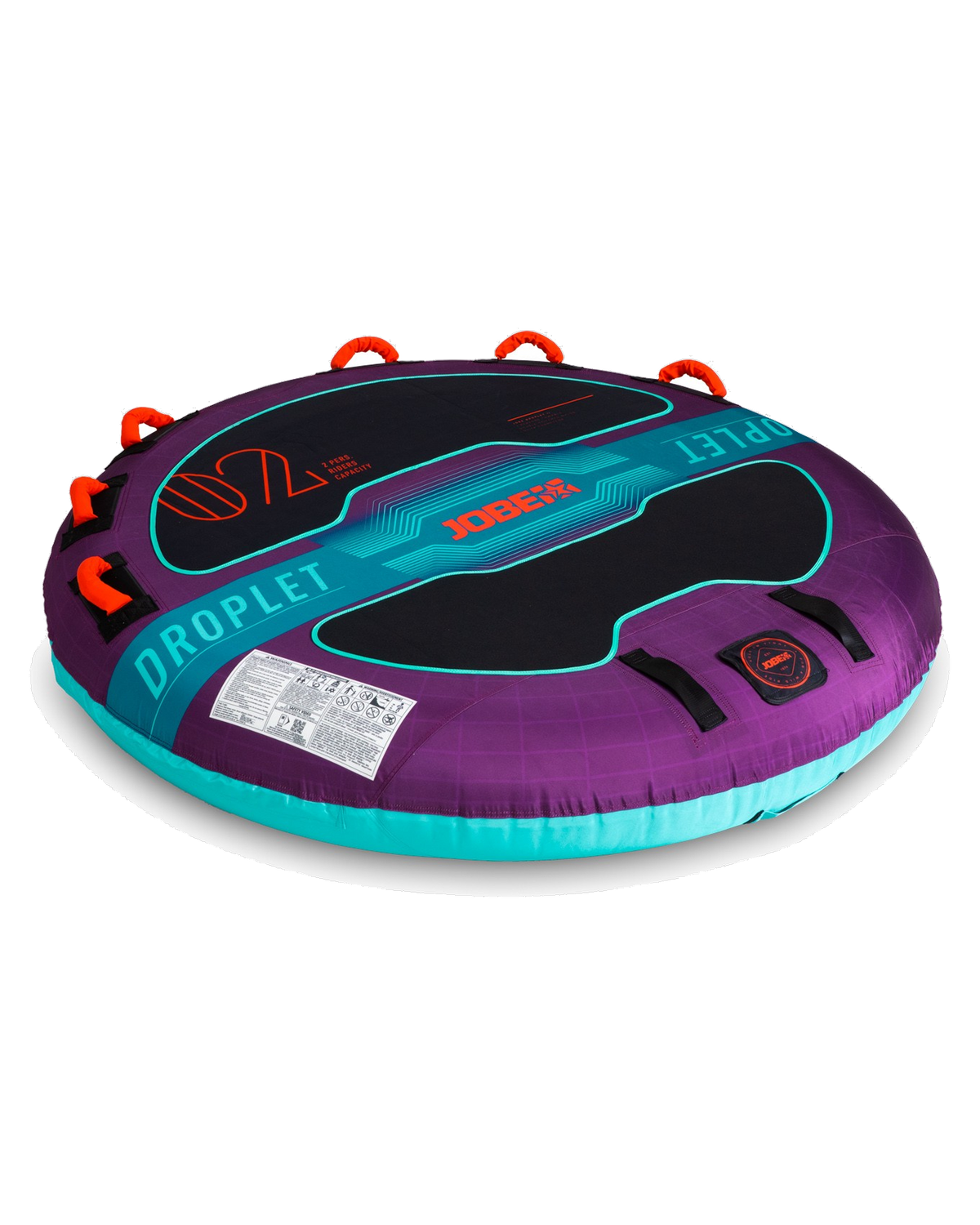 Jobe Droplet 2 Tube - Purple Tubes - Trojan Wake Ski Snow