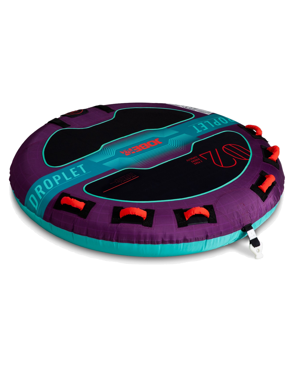 Jobe Droplet 2 Tube - Purple Tubes - Trojan Wake Ski Snow