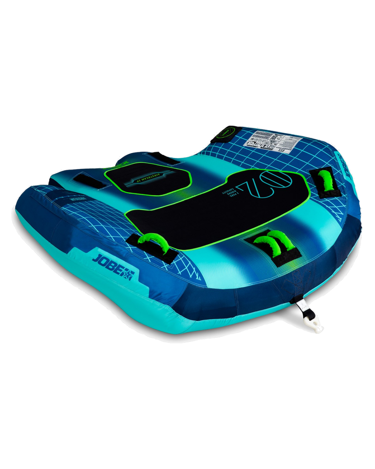 Jobe Airstream 2 Tube Tubes - Trojan Wake Ski Snow