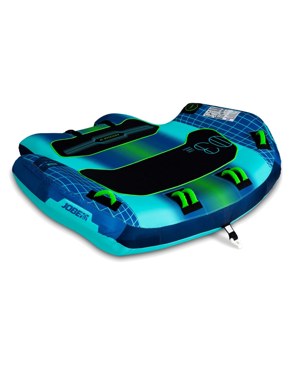 Jobe Airstream 3 Tube Tubes - Trojan Wake Ski Snow