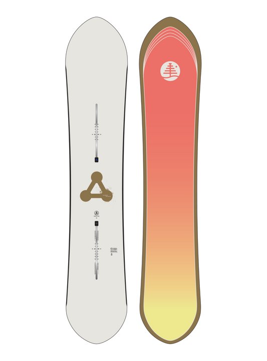 Burton Family Tree Power Wagon Snowboard - 2024 Men's Snowboards - Trojan Wake Ski Snow