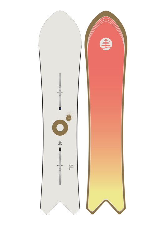 Burton Family Tree Short Stop Snowboard - 2024 Men's Snowboards - Trojan Wake Ski Snow