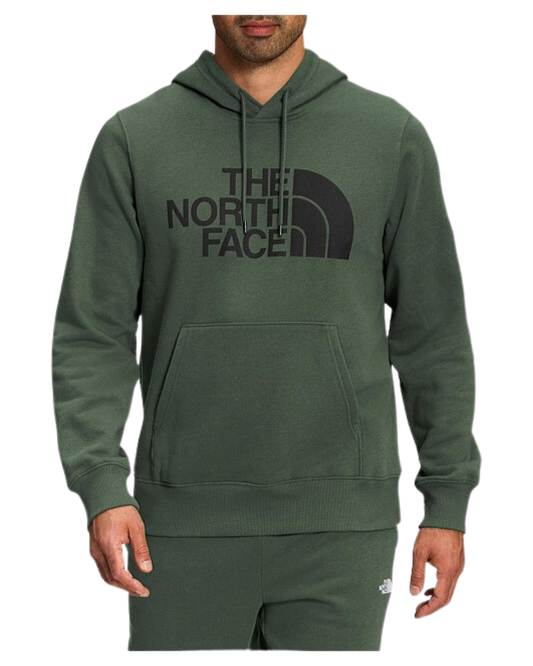 The North Face Men's Half Dome Pullover Hoodie - Thyme / TNF Black Hoodies & Sweatshirts - Trojan Wake Ski Snow