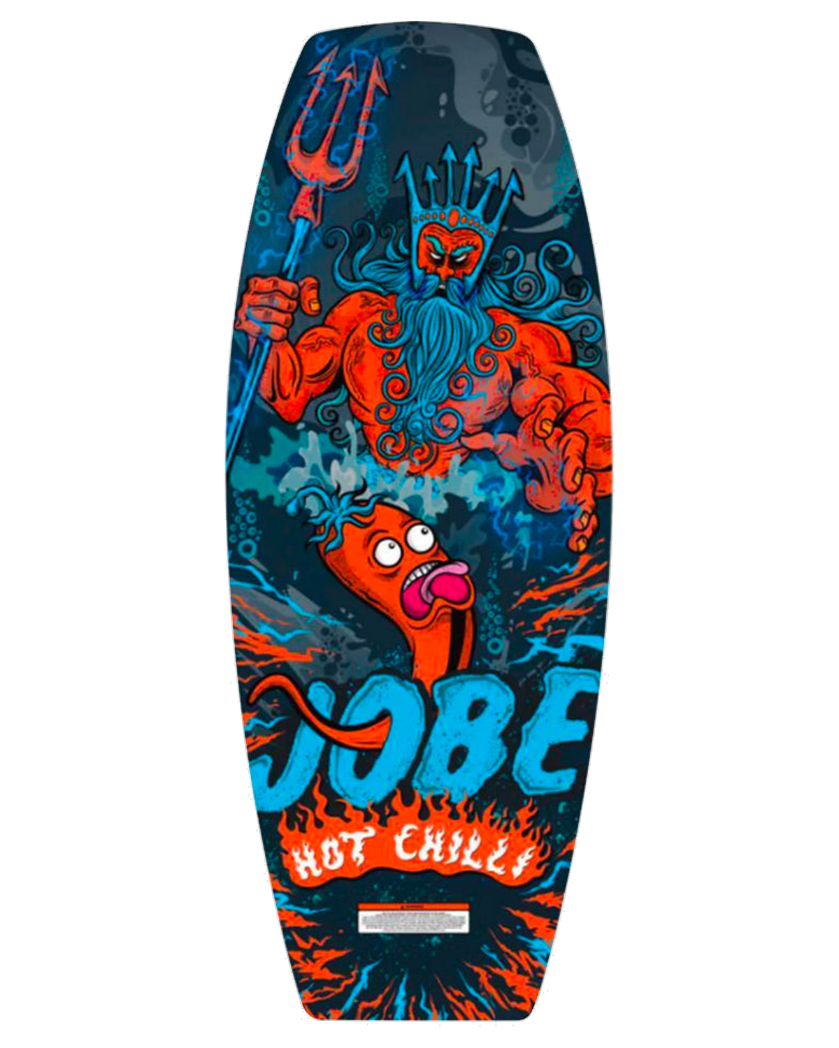 Jobe Hot Chilli Poseidon Kneeboard Kneeboards - Trojan Wake Ski Snow