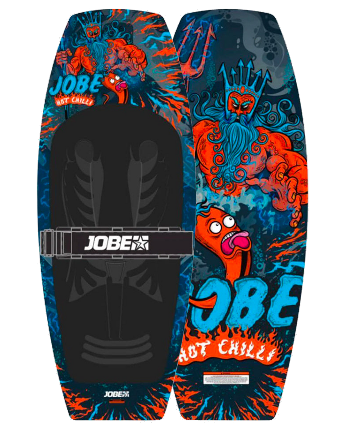 Jobe Hot Chilli Poseidon Kneeboard Kneeboards - Trojan Wake Ski Snow