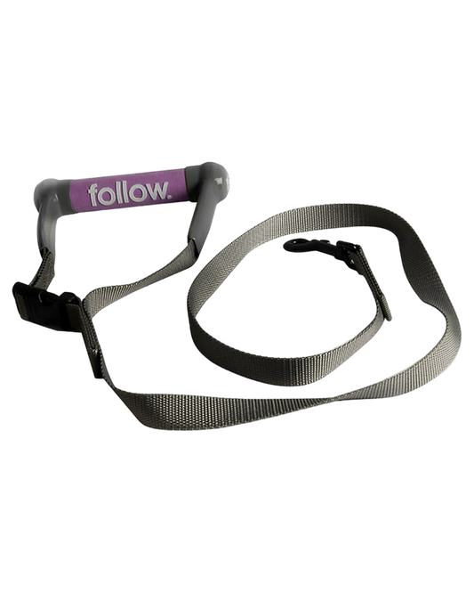 Follow Follow Dog Lead - Grey/Purple - 2023 Dog Leashes - Trojan Wake Ski Snow