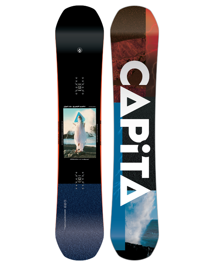 Capita Defenders Of Awesome (DOA) Wide Snowboard - 2024 Men's Snowboards - Trojan Wake Ski Snow