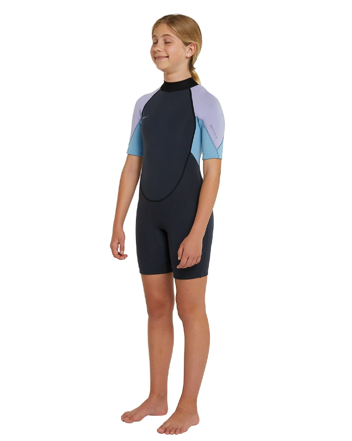 O'Neill Girls Reactor 2 BZ SS Sring 2MM Wetsuits - Trojan Wake Ski Snow