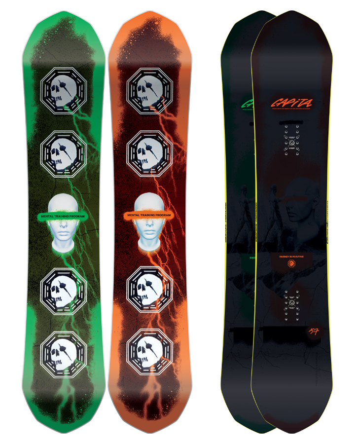 Capita Ultrafear Camber Snowboard - 2024 Men's Snowboards - Trojan Wake Ski Snow