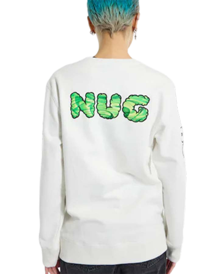 Burton 2011 Nug Crew - Stout White Hoodies & Sweatshirts - Trojan Wake Ski Snow