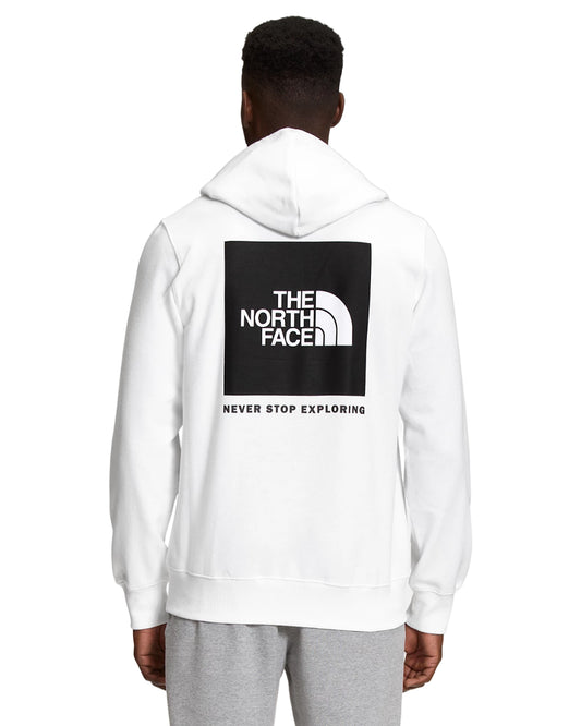 The North Face Box Nse Pullover Hoodie - Tnf White/Tnf Black Hoodies & Sweatshirts - Trojan Wake Ski Snow