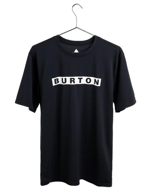 Burton Multipath Active Vault Short Sleeve T-Shirt - True Black - 2022 T-Shirts - Trojan Wake Ski Snow