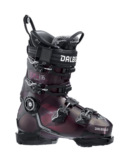 Dalbello Ds Asolo 95 Grip Walk LS Womens Ski Boot - Opal Ruby / Black - 2022 Women's Snow Ski Boots - Trojan Wake Ski Snow