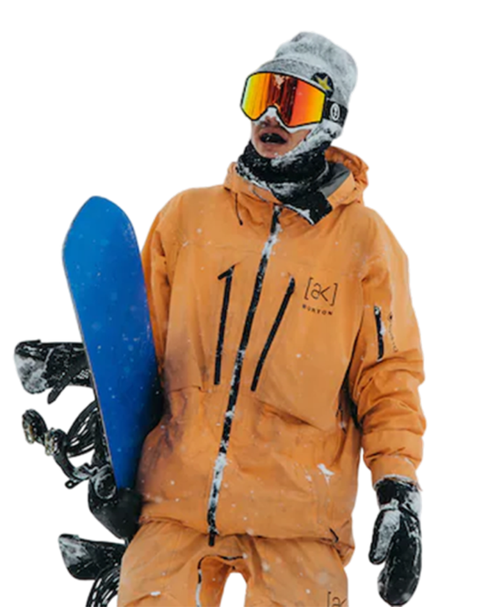 Burton [ak]® Hover Gore Tex Stretch Jacket - Salmon Buff - 2023 Men's Snow Jackets - Trojan Wake Ski Snow