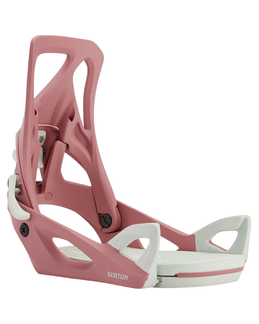 Burton Womens Step On® Re:Flex Binding - Dusty Rose - 2021 (L) Women's Snowboard Bindings - Trojan Wake Ski Snow