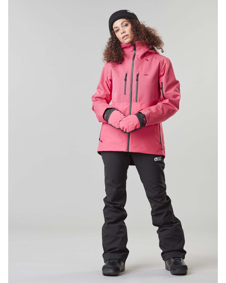 Picture Sygna Womens Snow Jacket - Raspberry - 2023 Women's Snow Jackets - Trojan Wake Ski Snow