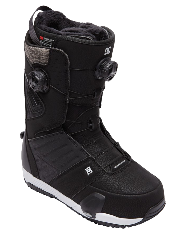 DC Judge Step On BOA Snowboard Boots - Black - 2023 Snowboard Boots - Mens - Trojan Wake Ski Snow