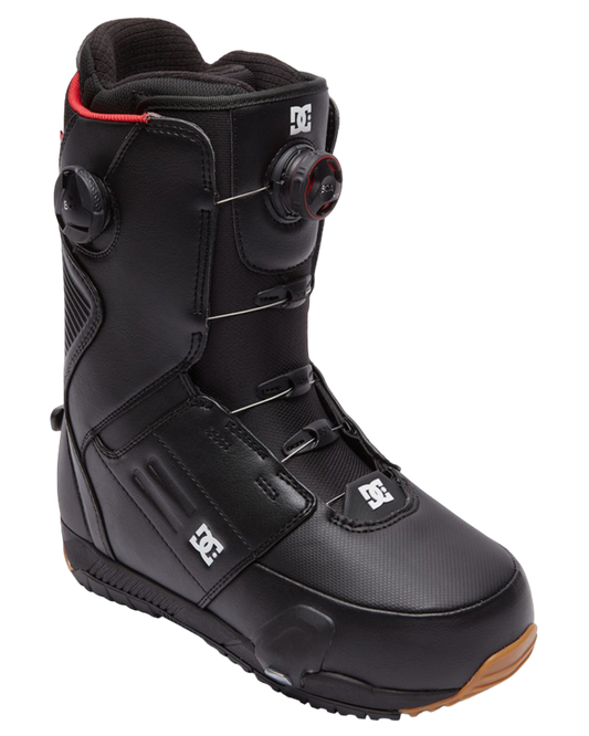 DC Control BOA Step On Snowboard Boots - Black - 2023 Snowboard Boots - Mens - Trojan Wake Ski Snow