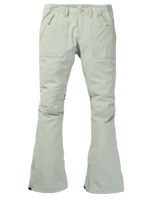 Burton Women's Vida Pants - Aqua Gray - 2020 (M) Women's Snow Pants - Trojan Wake Ski Snow