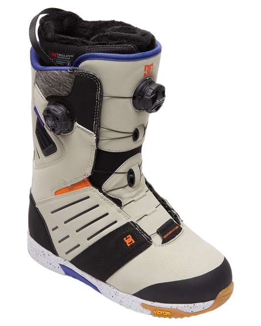 DC Judge BOA Snowboard Boot - Black/Tan - 2023 Snowboard Boots - Mens - Trojan Wake Ski Snow