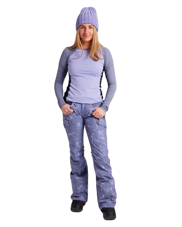 Burton Womens Gloria Insulated Pant - Crystalline - 2022 Women's Snow Pants - Trojan Wake Ski Snow