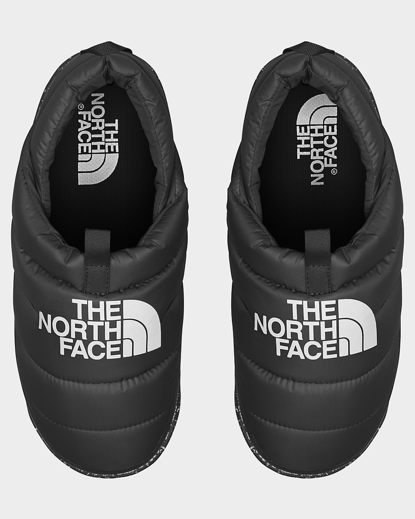 The North Face Men's Nuptse Mule - TNF Black / TNF White Apres Boots - Trojan Wake Ski Snow