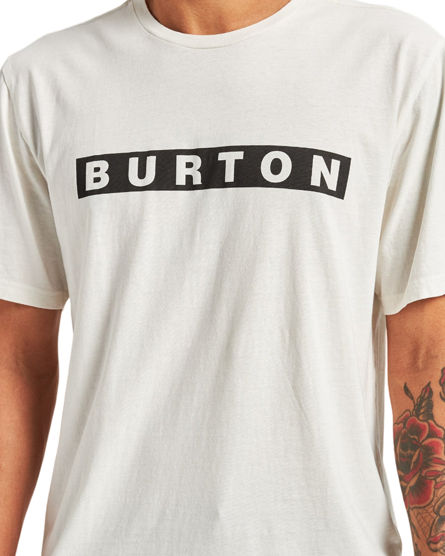 Burton Vault Short Sleeve T-Shirt - Stout White Shirts & Tops - Trojan Wake Ski Snow