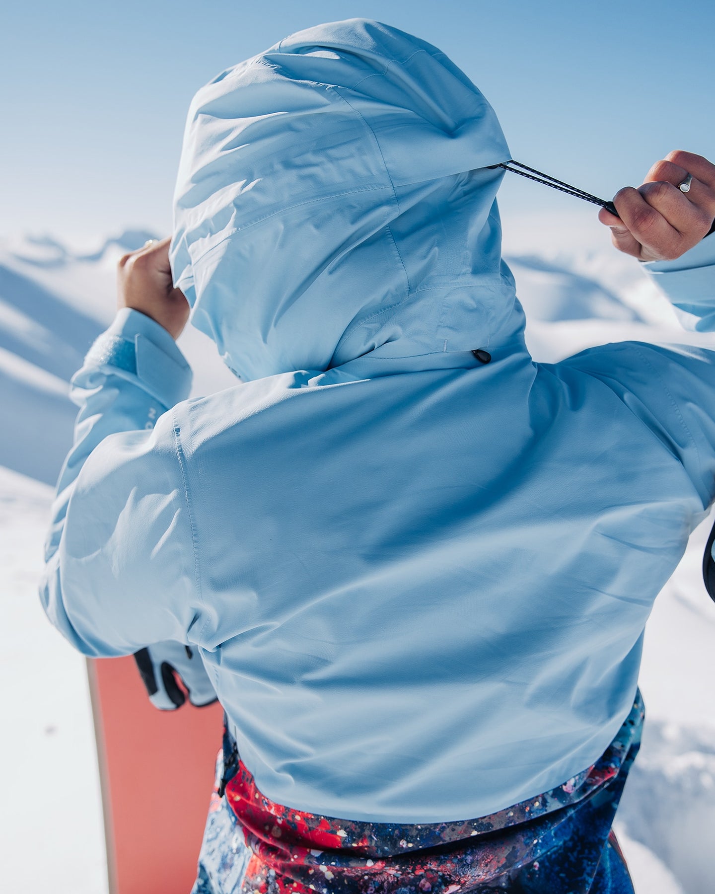Burton Women's [ak]® Kimmy Gore-Tex 2L Anorak Snow Jacket - Moonrise/Nebula Women's Snow Jackets - Trojan Wake Ski Snow