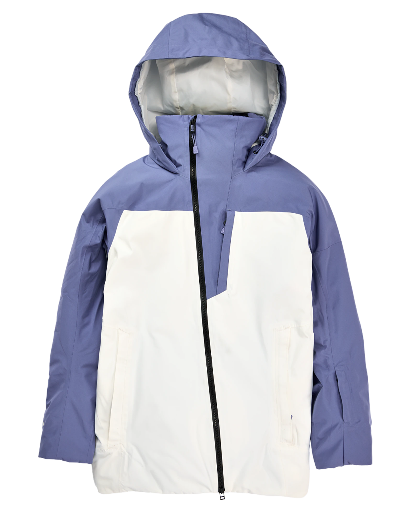 Burton Women's Pillowline Gore-Tex 2L Snow Jacket - Slate Blue/Stout White Women's Snow Jackets - Trojan Wake Ski Snow