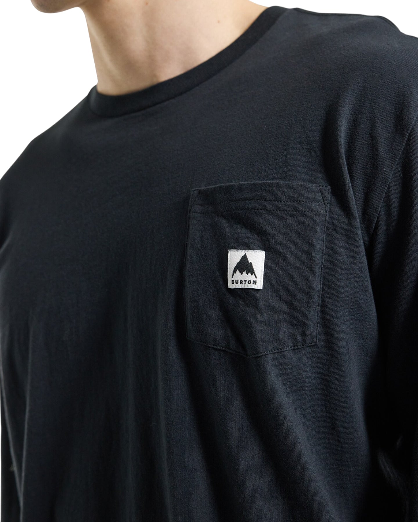 Burton Colfax Long Sleeve T-Shirt - True Black Shirts & Tops - Trojan Wake Ski Snow