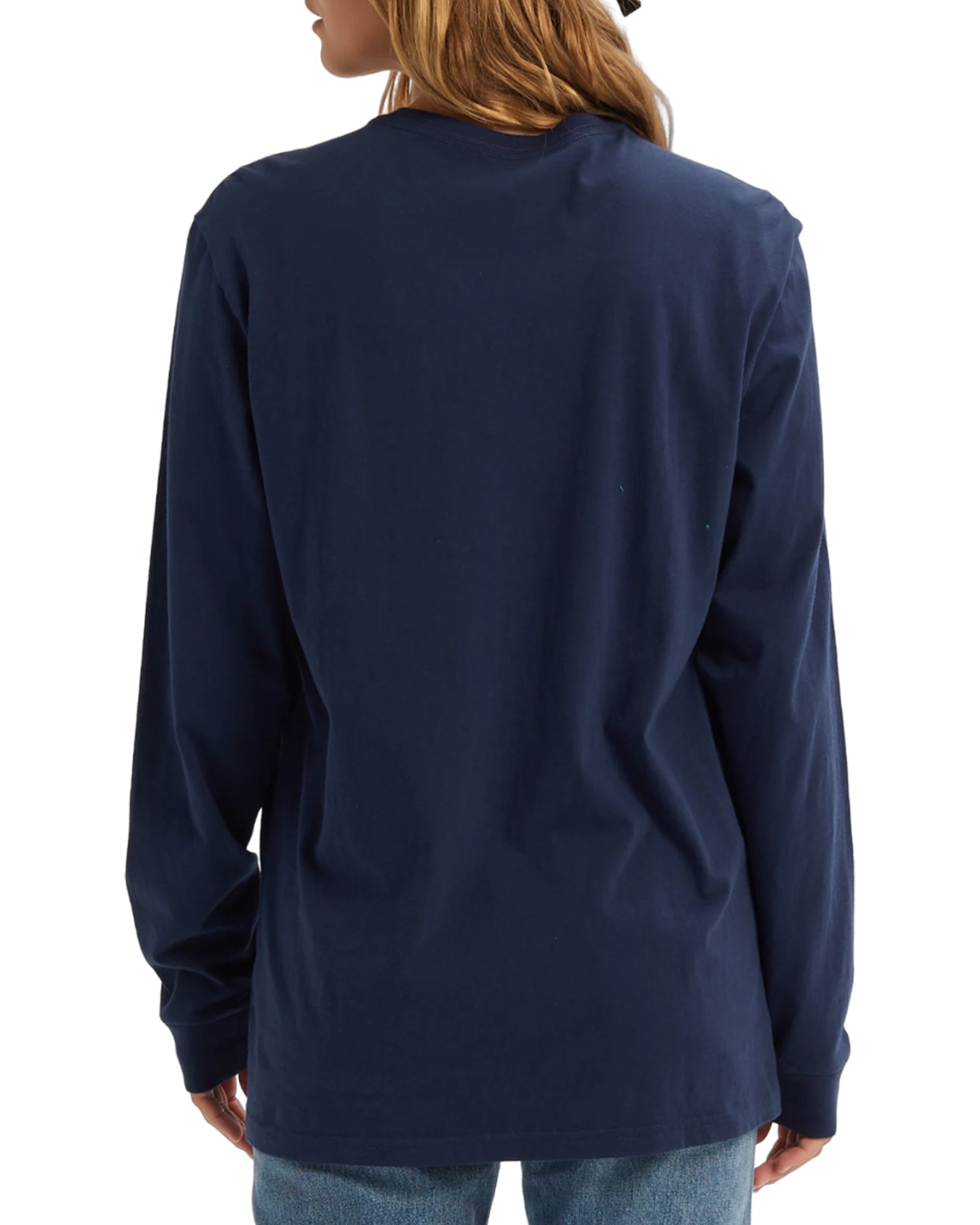 Burton Colfax Long Sleeve T-Shirt - Dress Blue Shirts & Tops - Trojan Wake Ski Snow
