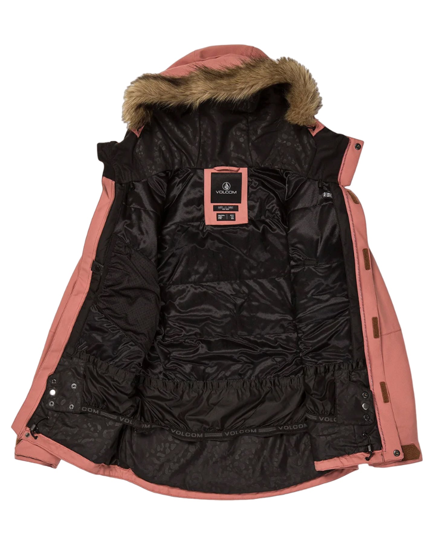 Volcom Shadow Ins Jacket - Earth Pink Women's Snow Jackets - Trojan Wake Ski Snow