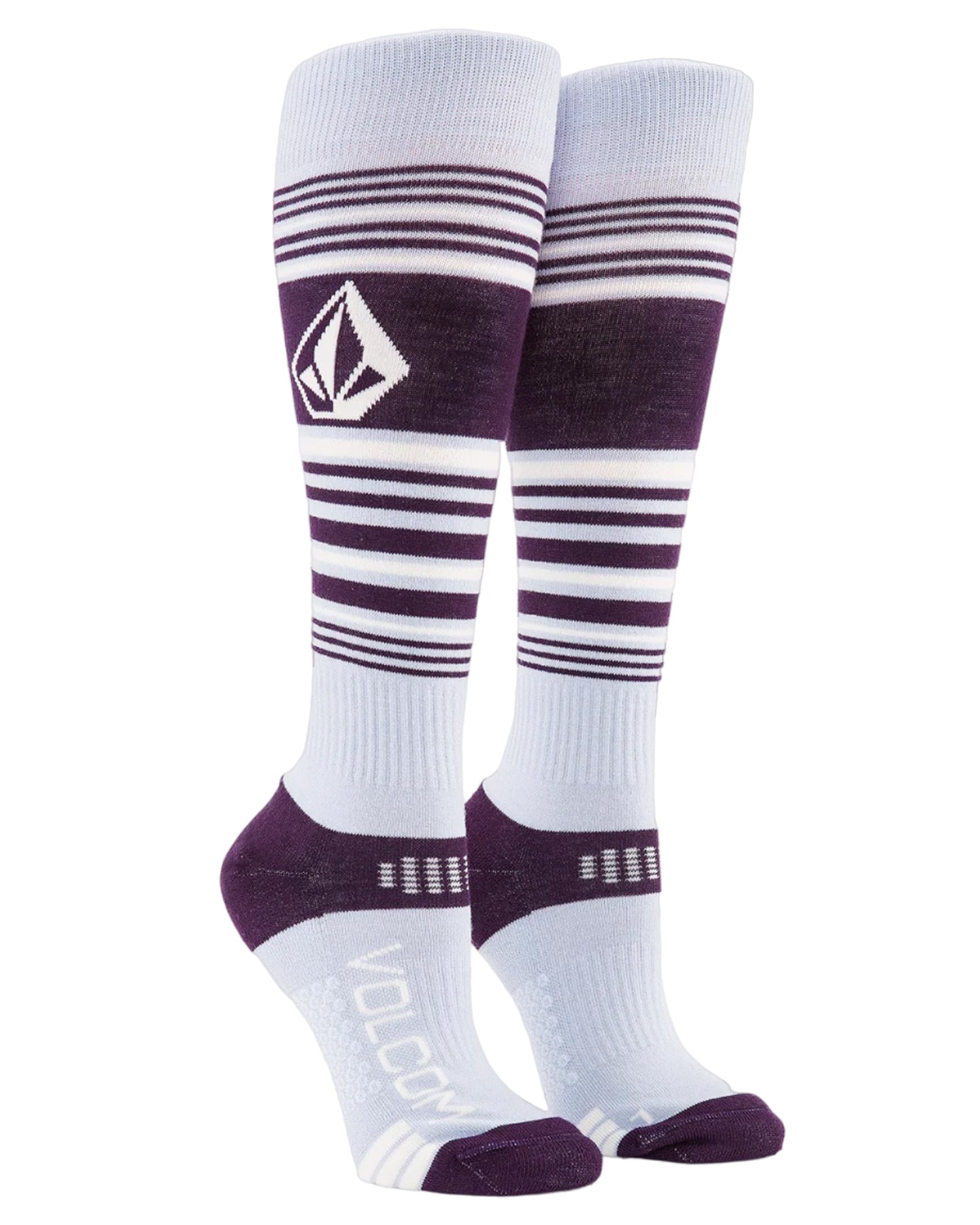 Volcom Tundra Tech Sock - Lilac Ash Socks - Trojan Wake Ski Snow