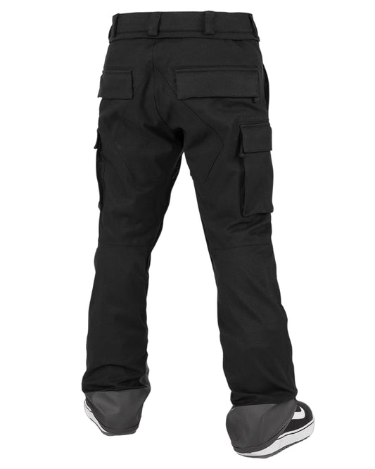 Volcom New Articulated Pant - Black Men's Snow Pants - Trojan Wake Ski Snow