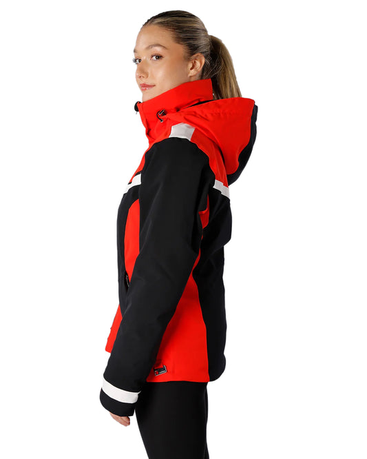 Karbon Solitare Diamond Tech Women's Snow Jacket - Black Women's Snow Jackets - Trojan Wake Ski Snow