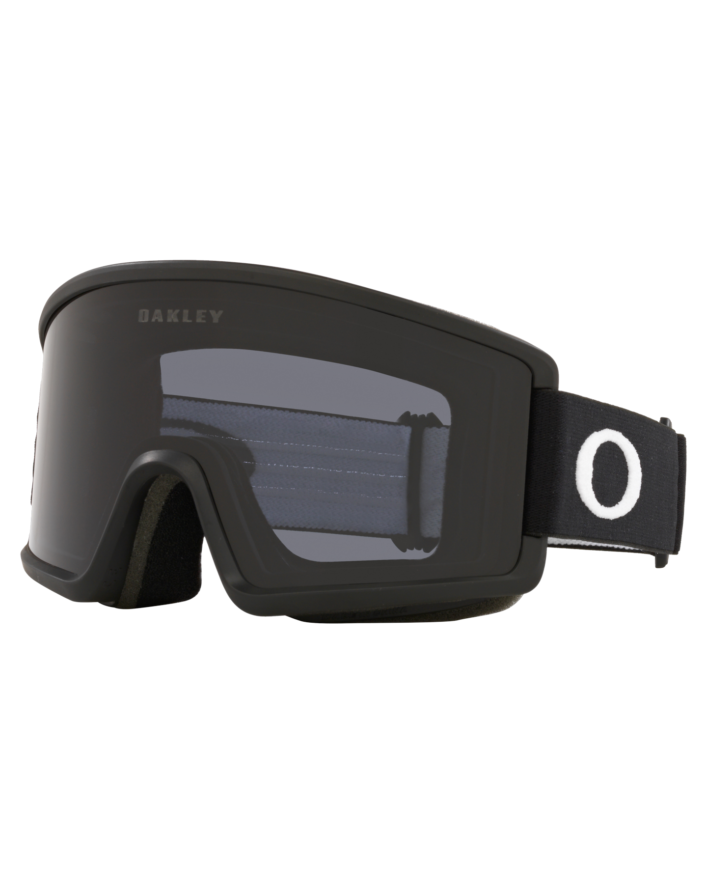 Oakley Target Line L Snow Goggles - Matte Black/Dark Grey Lens