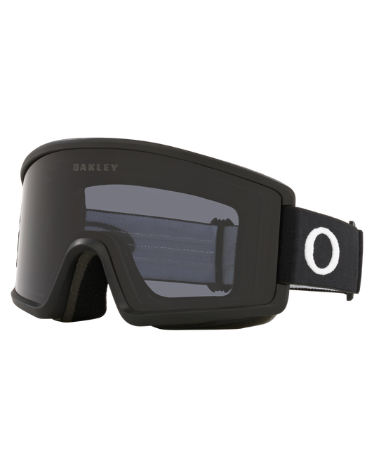 Oakley Target Line L Snow Goggles - Matte Black/Dark Grey Lens