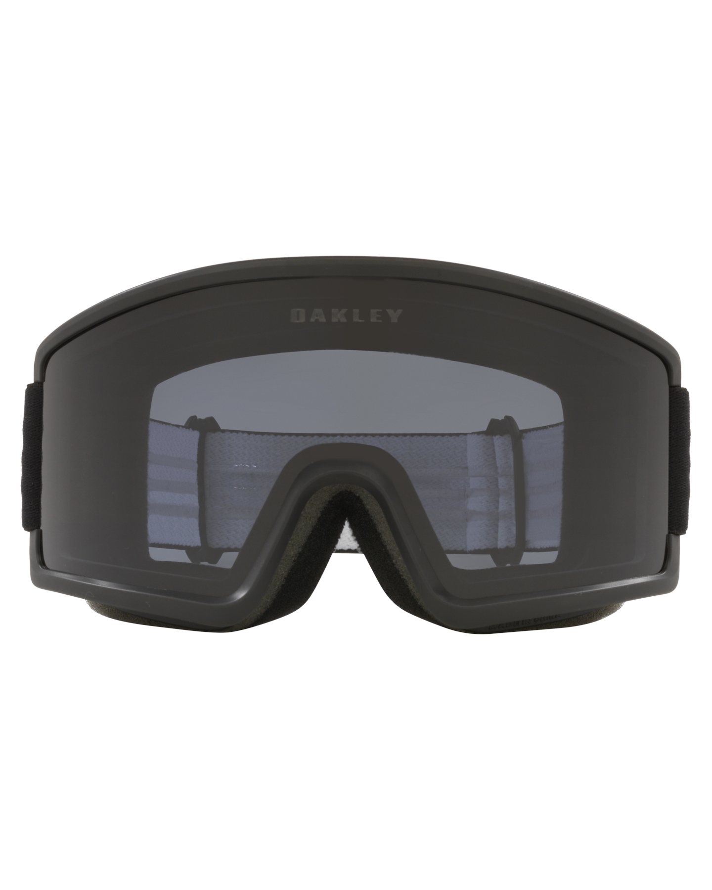 Oakley Target Line L Snow Goggles - Matte Black/Dark Grey Lens