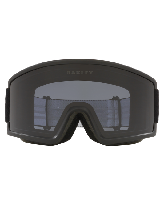 Oakley Target Line L Snow Goggles - Matte Black/Dark Grey Lens