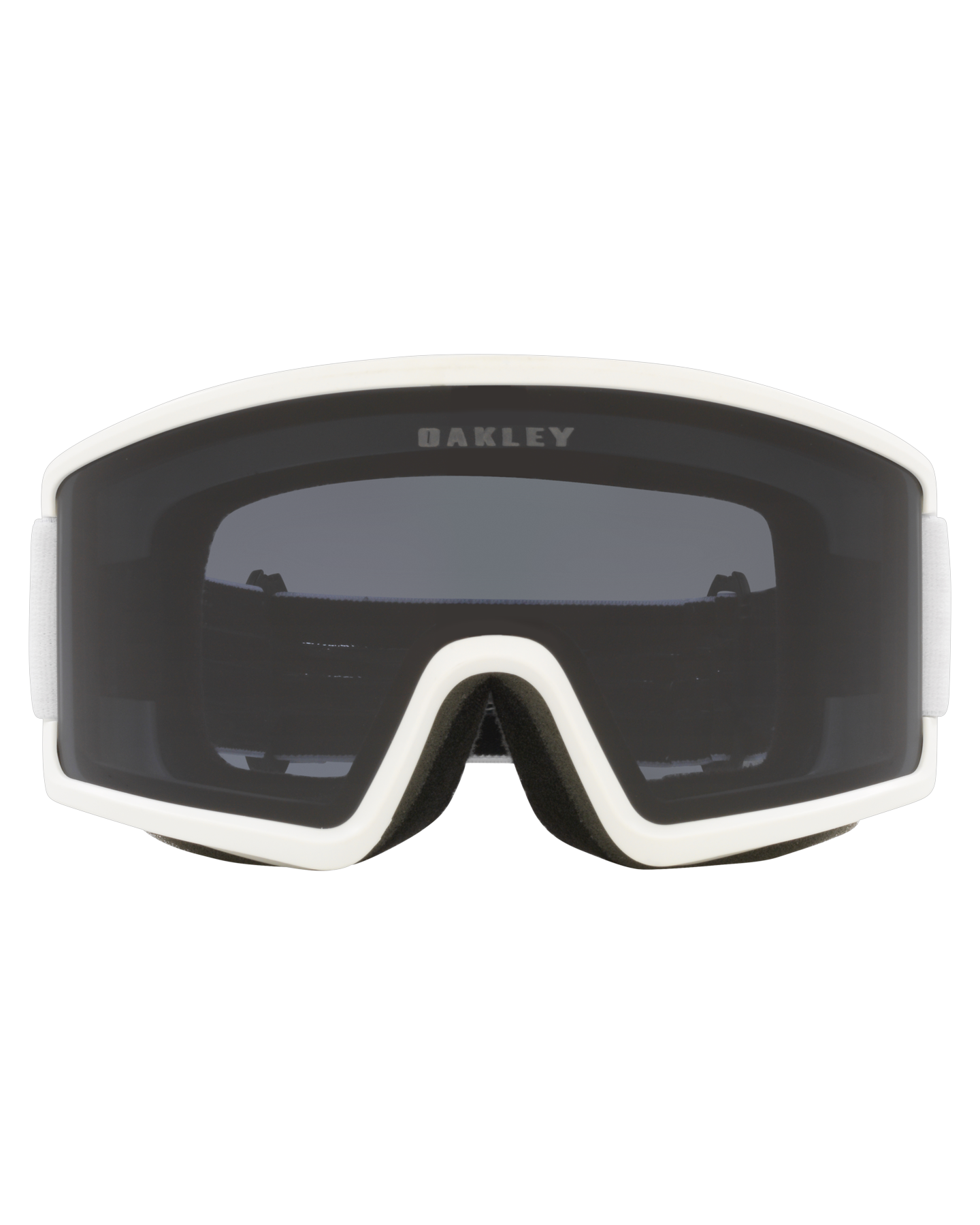 Oakley Target Line L Snow Goggles - Matte White/Dark Grey Lens