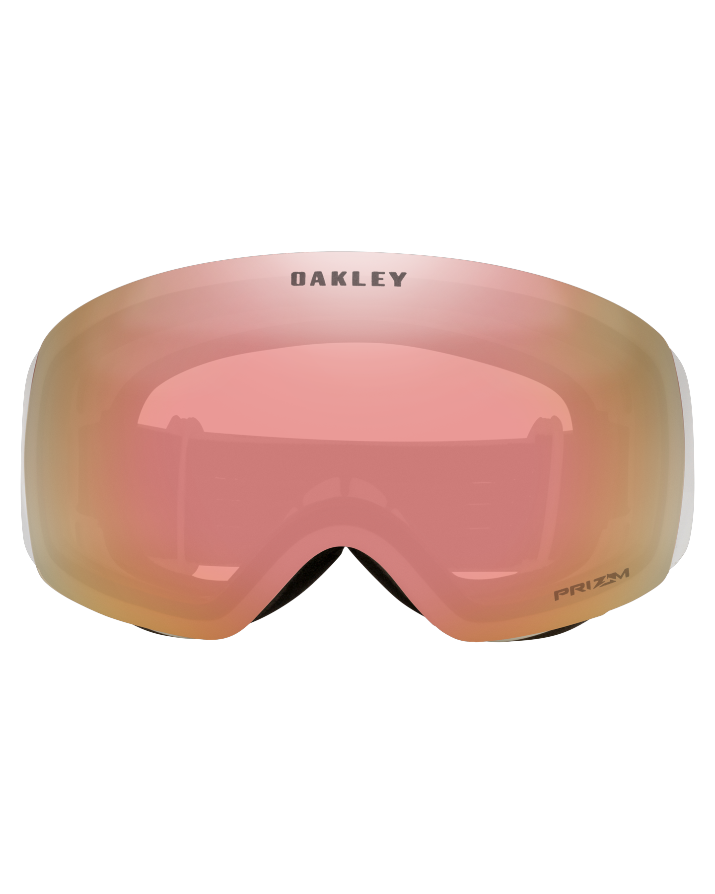 Oakley Flight Deck M Snow Goggles - Matte White/Prizm Snow Rose Gold Iridium Lens