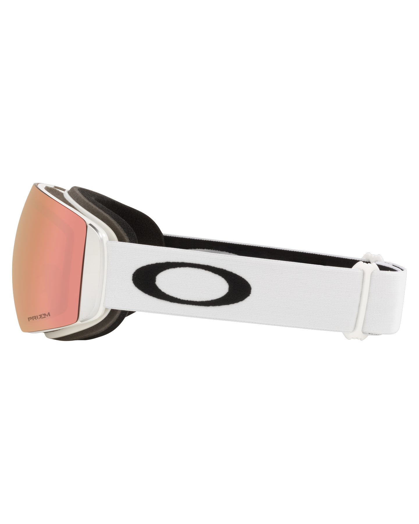 Oakley Flight Deck M Snow Goggles - Matte White/Prizm Snow Rose Gold Iridium Lens