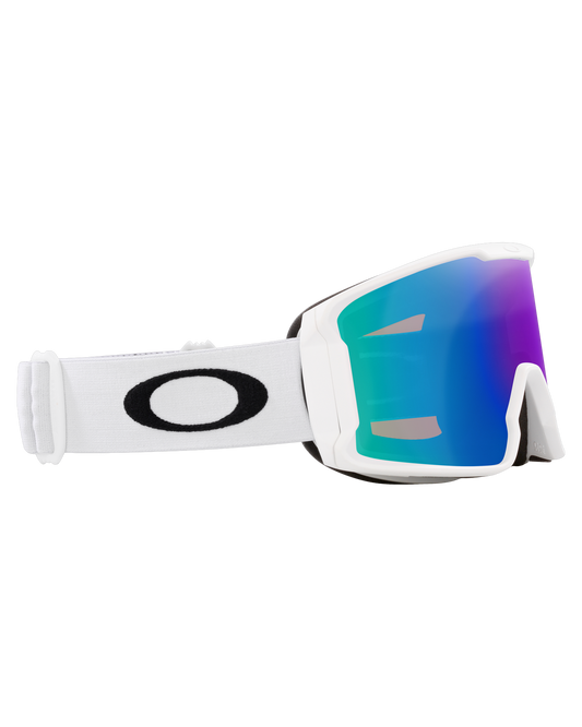 Oakley Line Miner M Snow Goggles - Matte White/Prizm Snow Argon Iridium Lens