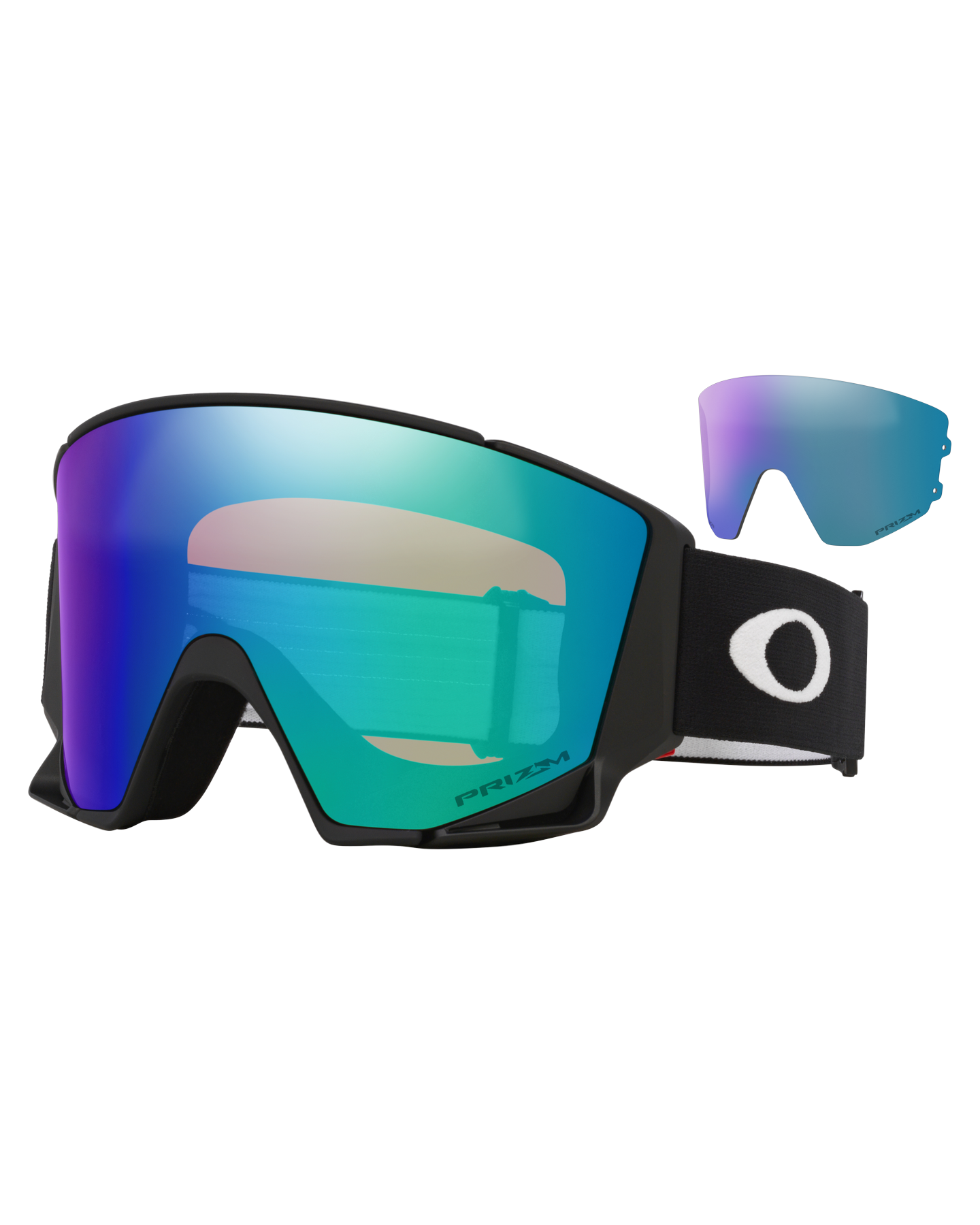 Oakley Flow Scape L Snow Goggles - Matte Black/Prizm Snow Argon Iridium Lens