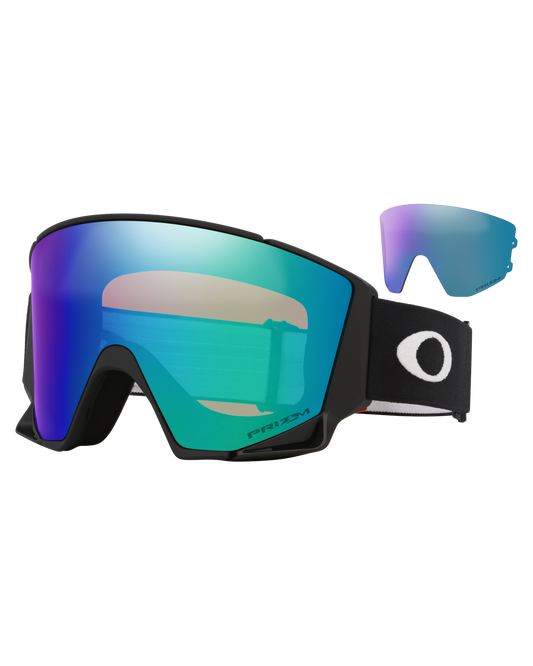 Oakley Flow Scape L Snow Goggles - Matte Black/Prizm Snow Argon Iridium Lens